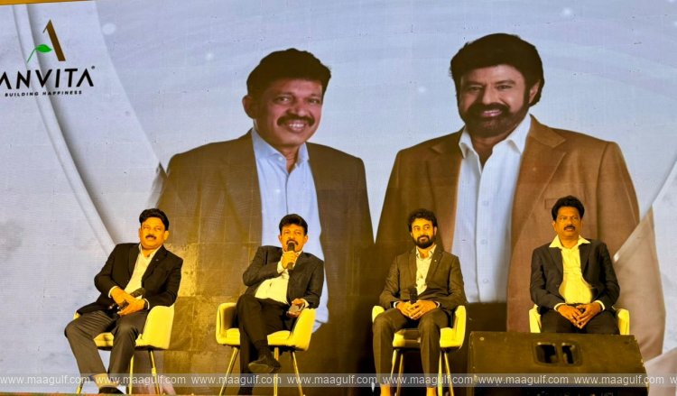 Nandamuri Balakrishna appointed as Brand Ambassador for Anvitha Group.